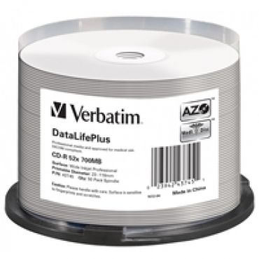 DataLifePlus CD-R 700MB/80min, 52x, printable, spindle, 50kpl