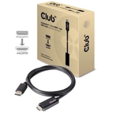 DisplayPort 1.4 - HDMI 2.0b -adapterikaapeli, aktiivinen, 2m, musta