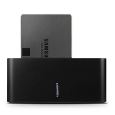 Telakointiasema, USB-A 3.2 Gen 1 2.5"/3.5" SATA III 6G -kiintolevylle, 0,8m, musta