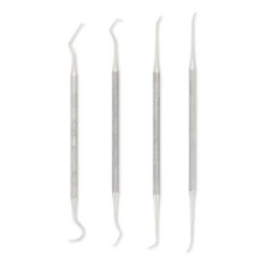 Probe and Pick Set, tarkkuuskärkisarja koetus- ja puhdistuskäyttöön, 4 kpl