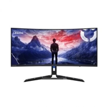 34" Legion R34w-30, kaareva 180Hz QHD-pelimonitori, Raven Black