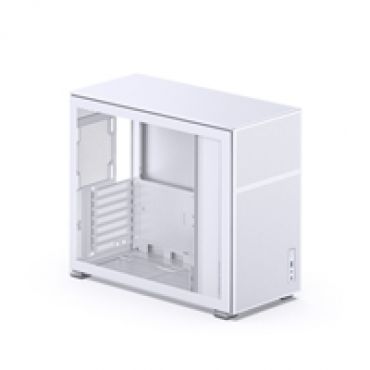 D41 MESH White, ikkunallinen miditornikotelo, valkoinen