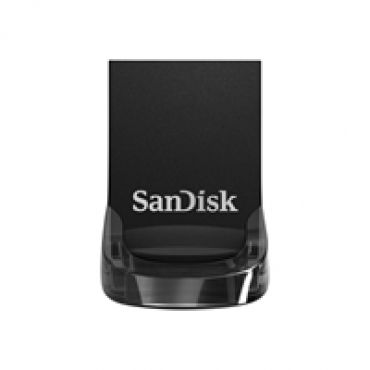 128GB Ultra Fit, 3.2 Gen1 USB-A -muistitikku, 400MB/s, musta
