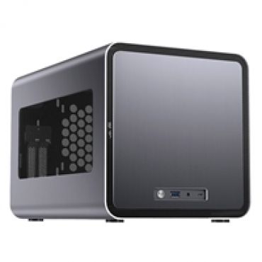 V8 Grey, Mini-ITX -kotelo, harmaa