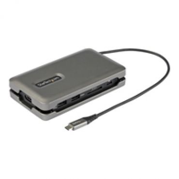 USB C Multiport Adapter USB C to 4K 60Hz HDMI 2.0 2-Port 10Gbps USB Hub 100W Power Delivery