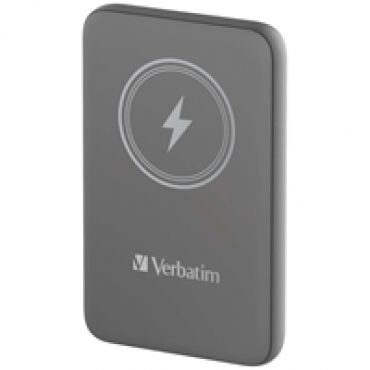 10 000mAh varavirtalähde, Magsafe, USB-C PD 20W, harmaa