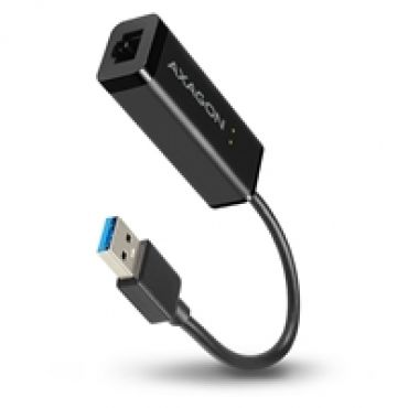 Gigabit Ethernet -verkkoadapteri, USB-A, musta