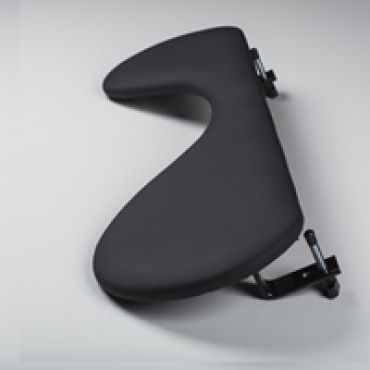 Jobmate Arm Rest -käsinojatuki työpöydälle, musta