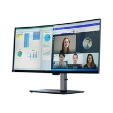 39,7" ThinkVision P40w-20, WUHD-monitori, musta/harmaa