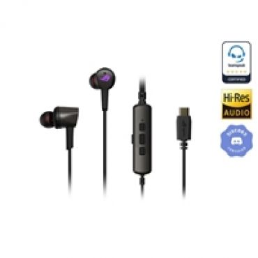 ROG Cetra II, ANC-pelinappikuulokkeet mikrofonilla, USB-C, musta