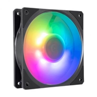 Mobius 120P ARGB, 120mm PWM-laitetuuletin, musta/läpikuultava