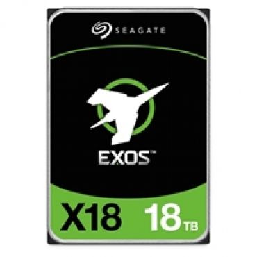 18TB Exos X18, sisäinen 3.5" kiintolevy, SATA III, 7200 rpm, 256MB