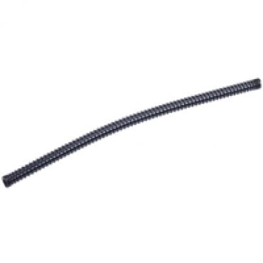 11/8mm letku taitokset estävällä jousella, mattamusta, 320mm