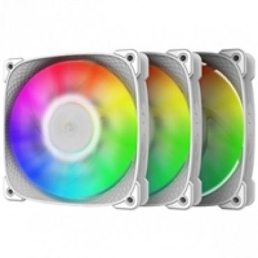 Squama 2505W, 120mm PWM-laitetuuletinsarja, 3 kpl, valkoinen