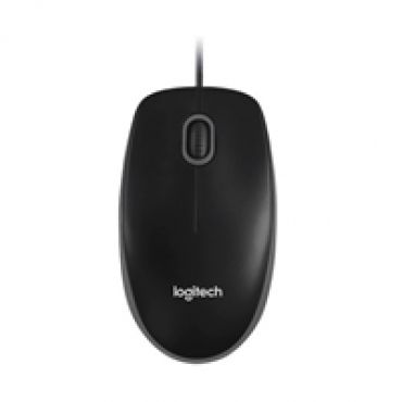 B100 Optical Mouse for Business, musta