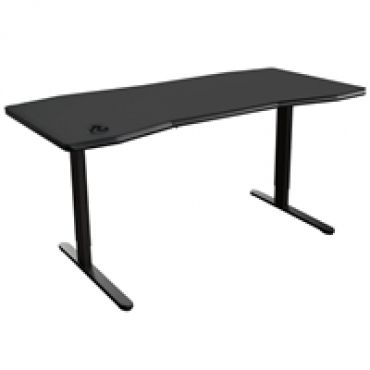 Desk D16M -pelipöytä, manuaalisesti säädettävä, Carbon Black