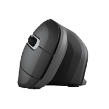 Verro, ergonominen langaton hiiri, 1600 DPI, musta/harmaa