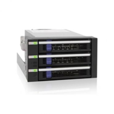 FatCage EZ-Tray Backplane 3x 3.5" SATA/SAS HDD -levykehikko 2x 5.25" laitepaikkaan