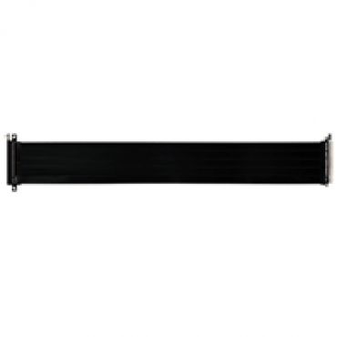 600mm PCI-e 4.0 Riser Cable, musta