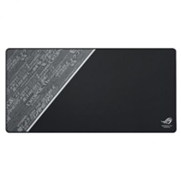 ROG Sheath BLK LTD, kankainen XL-kokoinen pelihiirimatto, musta/harmaa