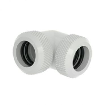 Multi-Link Adapter, 90°, 12mm -> 12mm kova putki, valkoinen