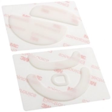 XM2 hiiren tassut, 100% PTFE, maitomaisen valkoinen