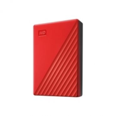 4TB My Passport, ulkoinen 2.5" kiintolevy, USB 3.0, punainen/musta