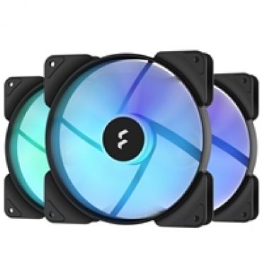 Aspect 14 RGB PWM Black Frame 3-Pack, 140mm PWM-laitetuuletinsarja, musta/valkoinen