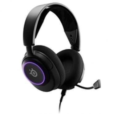 Arctis Nova 3, pelikuulokkeet mikrofonilla, musta