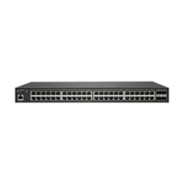 Switch SWS14-48, hallinnoitu kytkin, 1U, musta