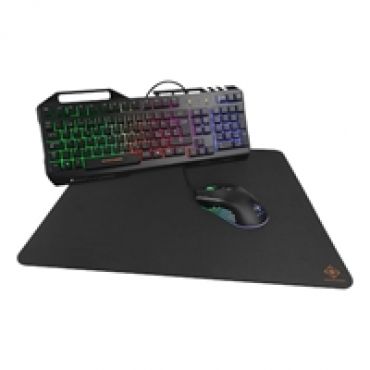 GAM-113, 3-in-1 RGB Gaming Kit -pelitarvikesarja, musta