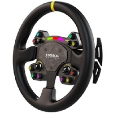 MOZA RS V2 Ohjauspyörä, Nahkaa