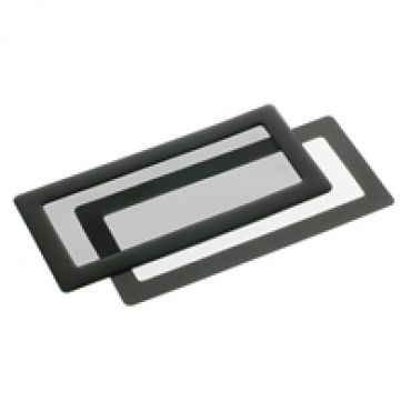 Pölysuodin 2x40mm, musta