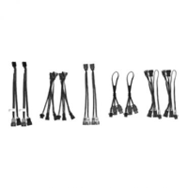 UF-EX ARGB Cable Kit -kaapelisarja, musta