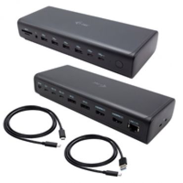 6x 4K60Hz Display Docking Station 16-in-1 -telakka, hopea
