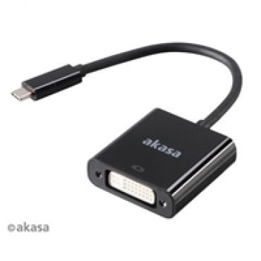 USB-C -> DVI -adapteri, musta