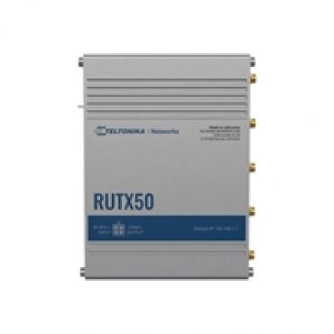RUTX50, langaton reititin, 3G/4G/5G, DIN-kiskoon kiinnitettävä
