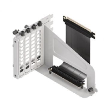 Universal VGPU Kit White, näytönohjaimen vertikaalinen asennussarja, PCIe 5.0, valkoinen