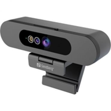 Face-ID Webcam II, Full HD -verkkokamera, musta