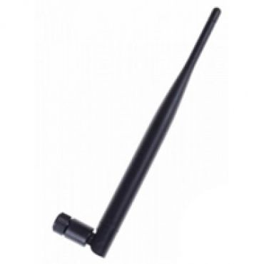 2,4 GHz ympärisäteilevä Wi-Fi -antenni, RP-SMA, 5 dBi, musta