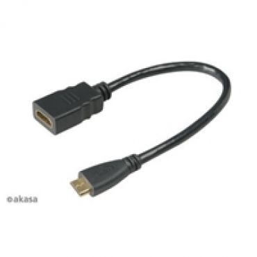 HDMI - Mini-HDMI -adapteri, musta