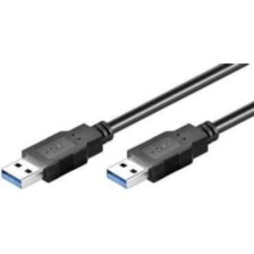 3.2 Gen1 USB-A -kaapeli, 5m, musta