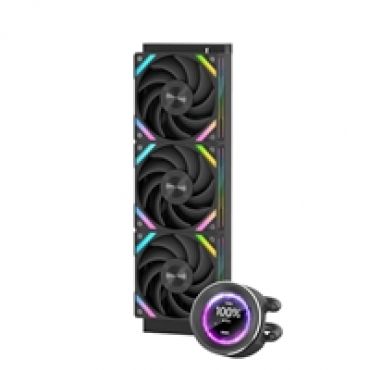Q60 Black, 360mm AIO-nestejäähdytysratkaisu prosessorille, musta
