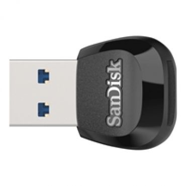 MobileMate microSD UHS-1 -kortinlukija, 3.0 USB-A, musta
