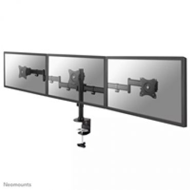 10-27" x3 Select Monitor Desk Mount, näyttövarsi pöydälle kolmelle näytölle, musta