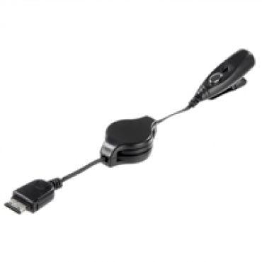 Micro USB -> 3.5mm -adapteri, maks. 70cm, musta