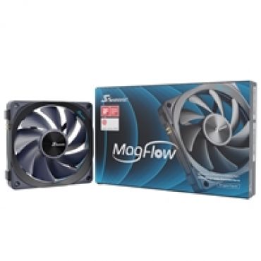 MagFlow 1225 PWM, 120mm laitetuuletin, musta