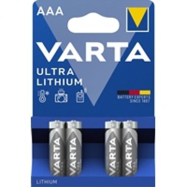 AAA/LR03 Ultra Lithium -paristo, 4kpl