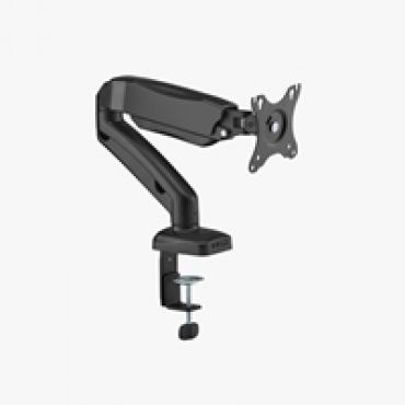 17-32" Arm Shadow Single, -pöytäteline näytölle, musta