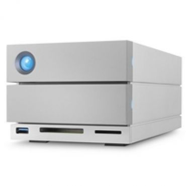 16TB (2 x 8TB) 2big Thunderbolt 3, ulkoinen kiintolevy, 2 x Thunderbolt 3/USB 3.0, harmaa